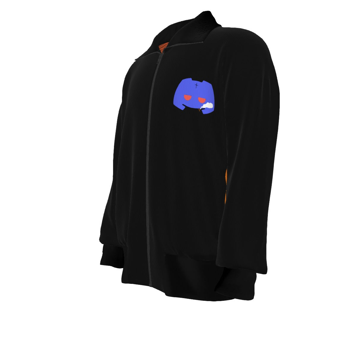 All-Over Print Unisex Knitted Fleece Lapel Outwear