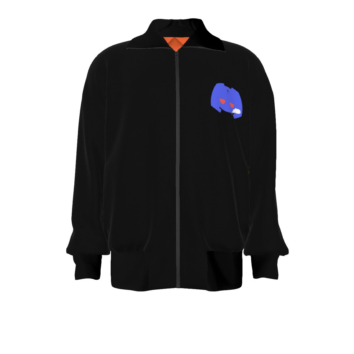 All-Over Print Unisex Knitted Fleece Lapel Outwear