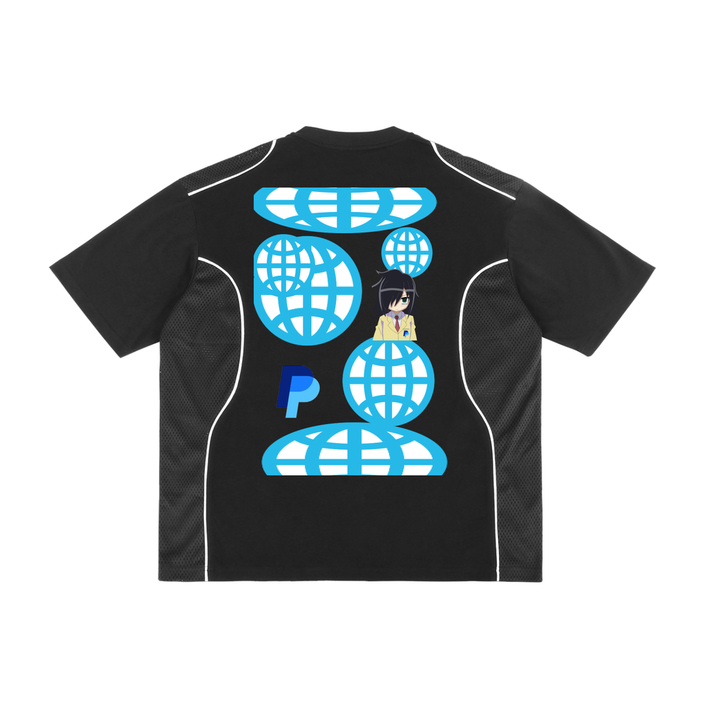 Contrast Piped Panel T-Shirt